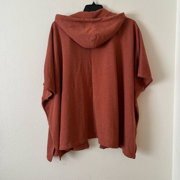 Aerie Hoodie Open Front Sweater Short sleeve Size M/L - Picture 7 of 8